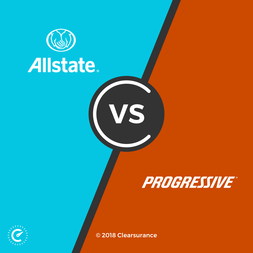 compare progressive and allstate options