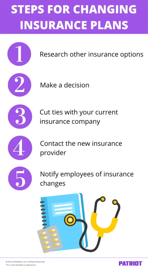 step by step guide to switching insurance providers