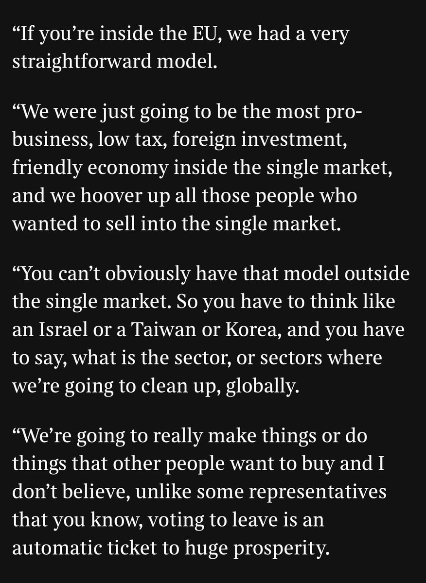 straightforward policy comparisons