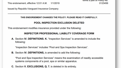 what endorsement exclusions mean 1